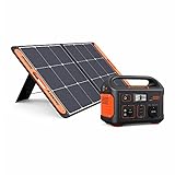 Jackery Solargenerator 500, 518WH Tragbare Powerstation mit SolarSaga 100W...