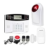 Türalarm-Sicherheitssystem Control Wireless Home Security GSM Alarmanlage...