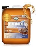 Martenbrown® Leinöl Firnis im 5l Kanister | Premium Holzöl 2-fach gekocht | Optimal...