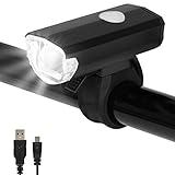 Fahrradlicht, Fahrradlicht USB Aufladbar, StVZO Zulassung Fahrradbeleuchtung,...