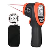 Digitales Infrarot-Thermometer, Kethvoz IR Laser Industrial Pyrometer Messen hohe...