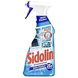 Sidolin Multi-Oberflächenreiniger, Sprühflasche, für streifenfreien Glanz auf über 25...