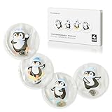 Nordstern Taschenwärmer Handwärmer Pinguin 4er Pack - Wiederverwendbare...