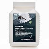 Weltecke Basischer Badezusatz 700 g | Basen-Bad als 100% vegane Haut-Pflege |...