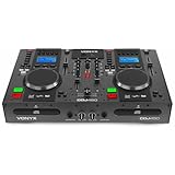 Vonyx CDJ450 - DJ Konsole, DJ Mischpult Bluetooth, DJ Controller mit zwei MP3 CD...