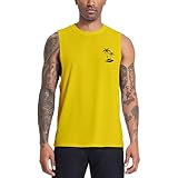 InleaderStyle Herren-Tank-Top, Strand, Sommer, ärmellos, grafische Palme, lässiges...