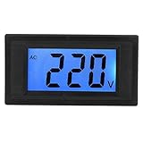 lvifloae YB5135D LCD 2-Draht Digital Voltmeter AC Spannungsprüfer Panel Messbereich AC80...