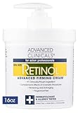 Advanced Clinicals Retinol Cream. Spa Size for Salon Professionals. Moisturizing Formula...