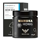 maorika - Manuka Honig 550 MGO + 500g im Glas (lichtundurchlässig, kein...