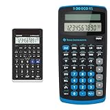 Casio FX-82SOLARII Schulrechner Schwarz Display & Texas Instruments TI-30 ECO RS...