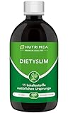 DietySlim NUTRIMEA - 6 Wöchige Kur - 11 Natürliche Inhaltsstoffe - 100% Vegan - Mit...