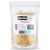 THOMETZKI Premium Zigarettenfilter - 1200er Pack, Hochwertige Anti-Teer...