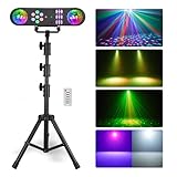 DJ Partybar Licht, Eyeshot 5-IN-1 Led DJ Stand Lichtsystem mit...