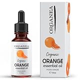 Organea Orangenöl – ätherisches Bio-Öl – lebensmittelecht & vegan, 15 ml