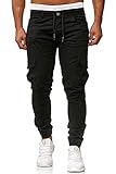 Cassiecy Herren Hosen Cargo Chino Jeans Stretch Jogger Sporthose Herren Hose mit...