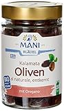 MANI ΜΑΝΙ Kalamata Oliven, al naturale, entkernt, bio, 3er Pack (3 x 175 g)