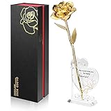 Ariceleo Gold Dipped Infinity Rose 24K Last Forever Rose, 1-Pack Hand Eingetaucht In 24K...