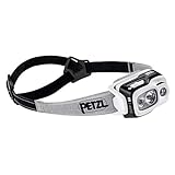 Petzl Unisex – Erwachsene Swift RL Stirnlampe, Schwarz, 8 x 8