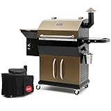 BBQ-Toro Pellet Smoker Grill PG2 | vollautomatisch Räuchern | Pelletgrill inkl....