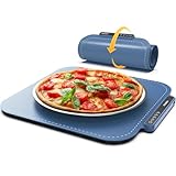 itrusou Elektrischer Pizza-Wärmer Elektrisches Wärmetablett, einstellbare Temperatur,...