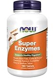 Now Foods, Super Enzymes, Verdauungsenzyme, 180 Tabletten