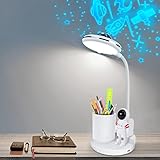 VUENICEE Schreibtischlampe, Schreibtischlampe Kinder Dimmbare LED Tischlampe mit...