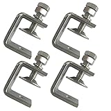 C-Zwingen Set, 4 Stück Heavy Duty C-Clamp, Edelstahl Heavy Duty Clamp,...