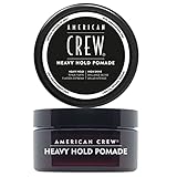 AMERICAN CREW – Heavy Hold Pomade, 85 g, Stylingpomade für Männer,...