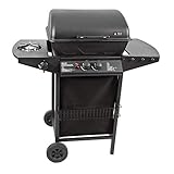 Mayer Barbecue ZUNDA Gasgrill MGG-4201 Basic, 2 Brenner Edelstahl, 1...