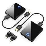 Wireless HDMI Transmitter and Receiver, Binken 98ft Wireless HDMI Extender...