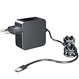 NEUE DAWN 65W USB C Netzteil PD Ladegerät Laptop Ladekabel Type C Adapter für...