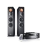 Teufel Ultima 40 Kombo Schwarz Stereo Lautsprecher Musik Sound Hochtöner...