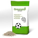 5kg Rasensamen Greenato Sport Sportrasen Sport- und Spielrasen Spiel Rasen Grassamen...