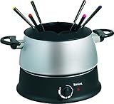 Tefal EF3000 Fondue Base Ronde|1200 Watt| mit 6 farbigen Gabeln| Für jede...