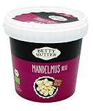 Bio Premium Mandelmus weiß, Rohkost-Qualität, 1 kg Eimer, natürliches Nussmus ohne...