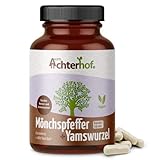 Mönchspfeffer + Yamswurzel Kapseln 120 Stück | mit Biotin, Vitamin B6 und...