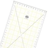 OfficeTree Patchwork Lineal 60x15 cm - Schneiderlineal 60cm - Universal Lineal -...