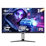 Minifire Gaming Monitor 24 Zoll, 180 Hz, 1ms, AdaptiveSync,IPS, 2xHDMI 2.0/1xDP 1.4 Ports,...