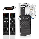 LEYF & Sagaf SUD-0507 Mini Sat Receiver - DVB-S2 - Satelliten Receiver - Full HD...