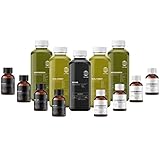 DALUMA Grüne Saftkur 5 Tage | 20 Säfte, 13 Ingwer/Oregano & Kombucha Shots |...