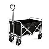 Strandwagen Folding, Garten Transportwagen, Tragbar Faltbare Bollerwagen, Gartenwagen Für...