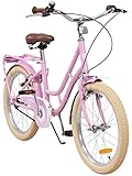 Actionbikes Kinderfahrrad Retrostar 20 Zoll - Kinder Fahrrad für Mädchen - Von 6-9...