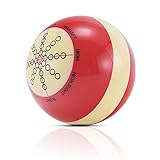 POFET Schlag markiert 57mm rot-weißen Poolball Billard-Trainingsball für...