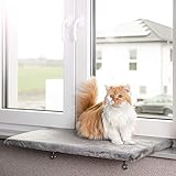 CanadianCat Company | Katzen Fensterliege groß Katzenbett Fensterbank - Snuggly Place...