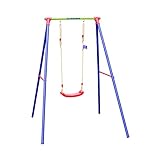 HUDORA Schaukelgestell Single - Schaukel Outdoor für Garten - Kinderschaukel -...