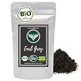 Azafran BIO Earl Grey Schwarzer Tee - Darjeeling Schwarztee mit Bergamotte Öl...