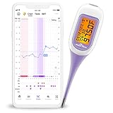 Easy@Home Basalthermometer Fruchtbarkeitsthermometer Bluetooth zur...