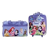 Disney Princess Castle & Princesses 3-teiliges Jugend Duffle Bag Reise-Set mit...