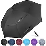 ZOMAKE 2 Stück Regenschirm Groß XXL,Großer Golf Umbrella Sturmfest für 2-3 Personen...