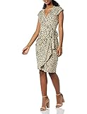 Amazon Essentials Damen Klassisches Wickelkleid mit Flügelärmeln (erhältlich in...